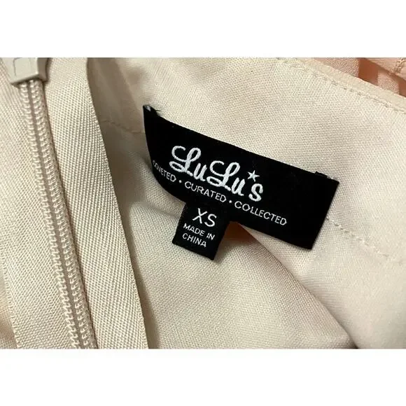 Lulus Nod and Wink Peach Maxi Dress size XS - Picture 7 of 7